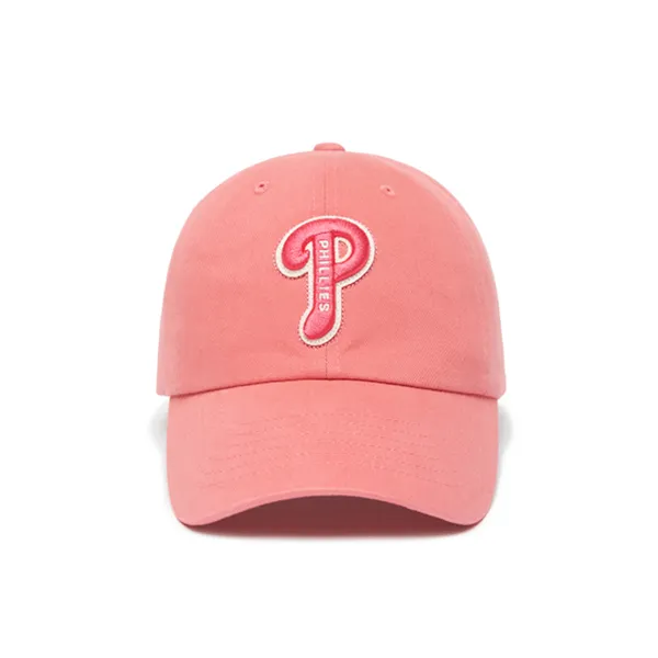 Mũ MLB Applique Logo Unstructured Ball Cap Philadelphia Phillies 3ACP0601N-10COS Màu Hồng Cam - Mũ nón - Vua Hàng Hiệu