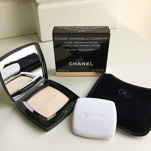 Phấn Phủ Dạng Nén Chanel Poudre Universelle Compact Natural Finish Pressed Powder 20 Clair Translucent 1 15g - Trang điểm - Vua Hàng Hiệu