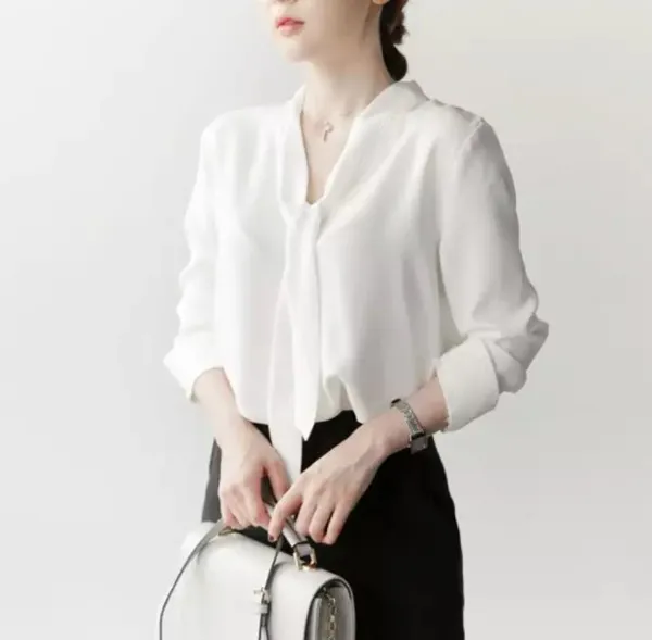 Top 10 áo sơ mi nữ kiểu Hàn Quốc đáng yêu được yêu rất thích