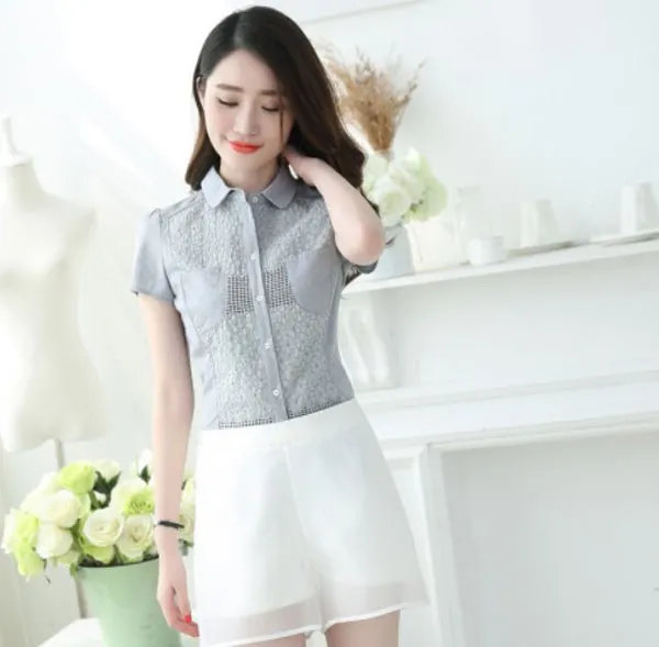 Top 10 áo sơ mi nữ kiểu Hàn Quốc đáng yêu được yêu rất thích