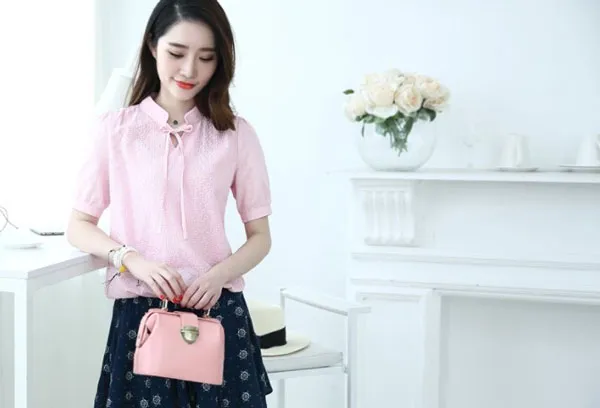 Top 10 áo sơ mi nữ kiểu Hàn Quốc đáng yêu được yêu rất thích