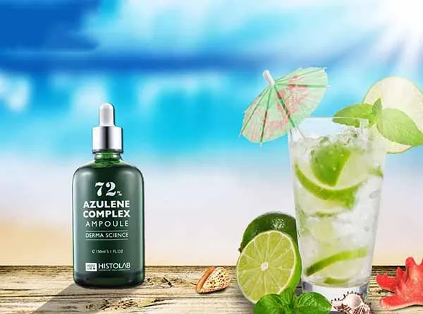 Tinh Chất Hỗ Trợ Giảm Mụn, Điều Tiết Bã Nhờn Histolab 72% Azulene Complex Ampoule Derma Science 50ml - Mỹ phẩm - Vua Hàng Hiệu