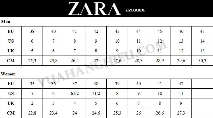 Danh mục giày Zara - 1