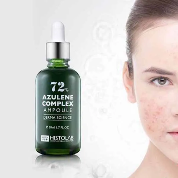 Tinh Chất Hỗ Trợ Giảm Mụn, Điều Tiết Bã Nhờn Histolab 72% Azulene Complex Ampoule Derma Science 50ml - Mỹ phẩm - Vua Hàng Hiệu