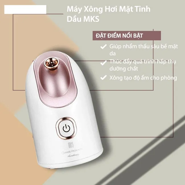 Review top 11 máy xông hơi mặt mini tại nhà chất lượng tốt cho làn da