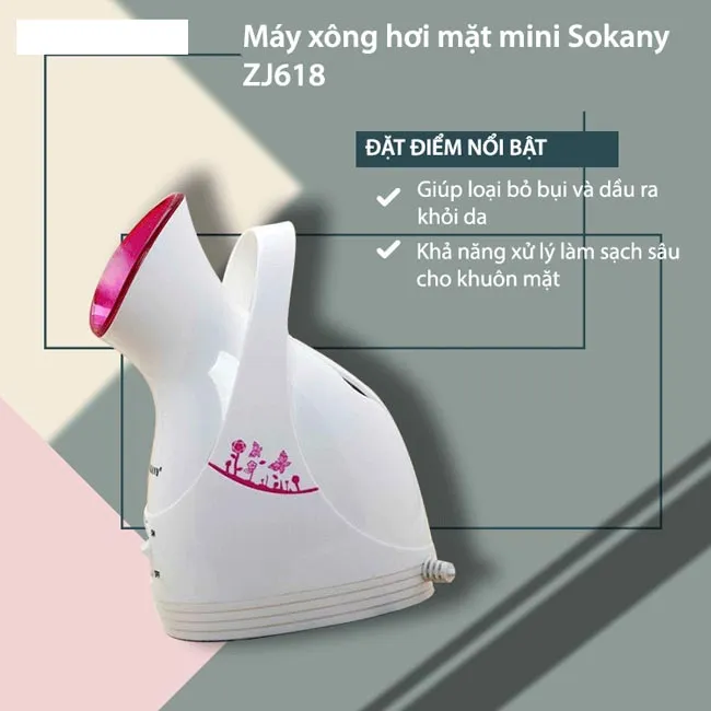 Review top 11 máy xông hơi mặt mini tại nhà chất lượng tốt cho làn da