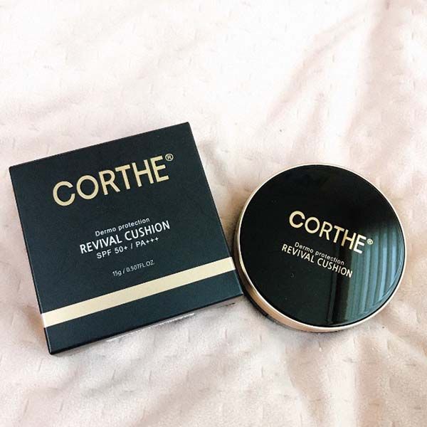 Phấn Nước Corthe Dermo Protection Revival Cushion SPF50+/ PA+++ Tone 21 15g - Trang điểm - Vua Hàng Hiệu