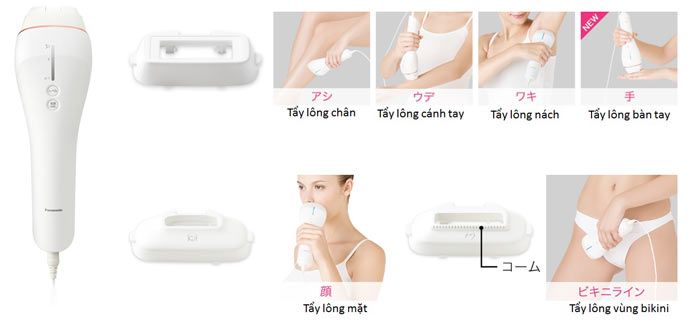 Top 3 máy triệt lông Panasonic tại nhà có công nghệ hiện đại - 10