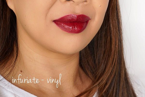Son Tom Ford Lip Lacquer Infuriate 10 Vinyl Màu Đỏ Tím - Son Môi - Vua Hàng Hiệu