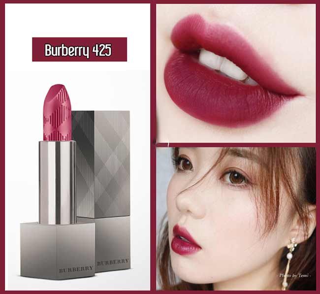 Review 11 thỏi son lì Burberry Lip Velvet màu đẹp chất mịn nàng nên thử