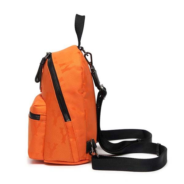 Balo MLB Monogram Nylon Jacquard Mini Backpack New York Yankees 3ABKS011N-50ORS - Túi xách - Vua Hàng Hiệu
