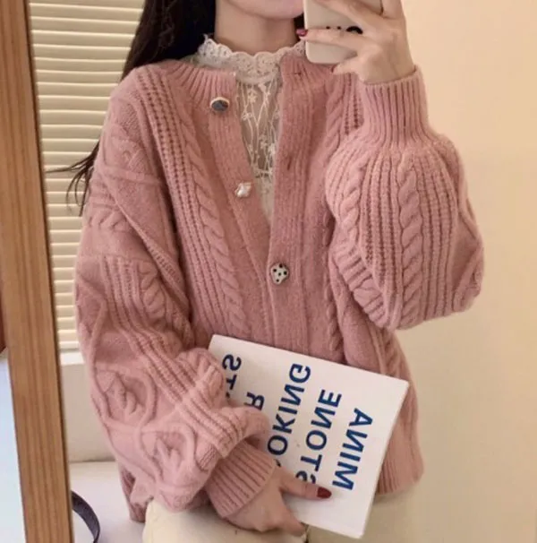 Top 10 áo Cardigan nữ Hàn Quốc mặc là đẹp