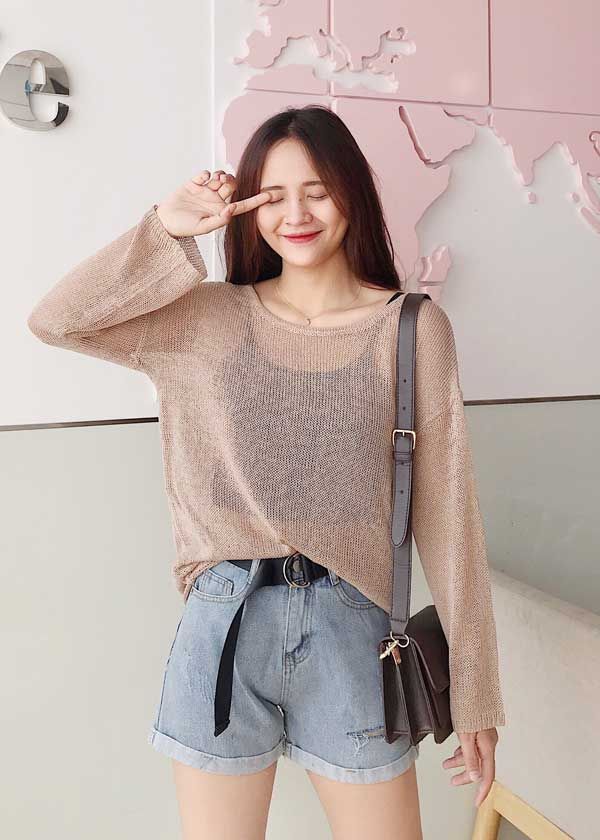 11+ kiểu áo len nữ phong cách Hàn Quốc cực đẹp