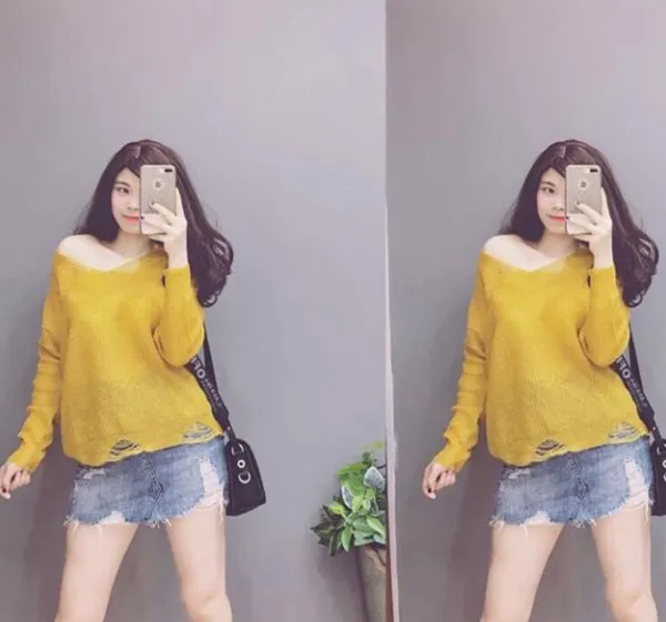 Top 15 mẫu áo len mỏng đẹp diện mùa thu đông cực chất