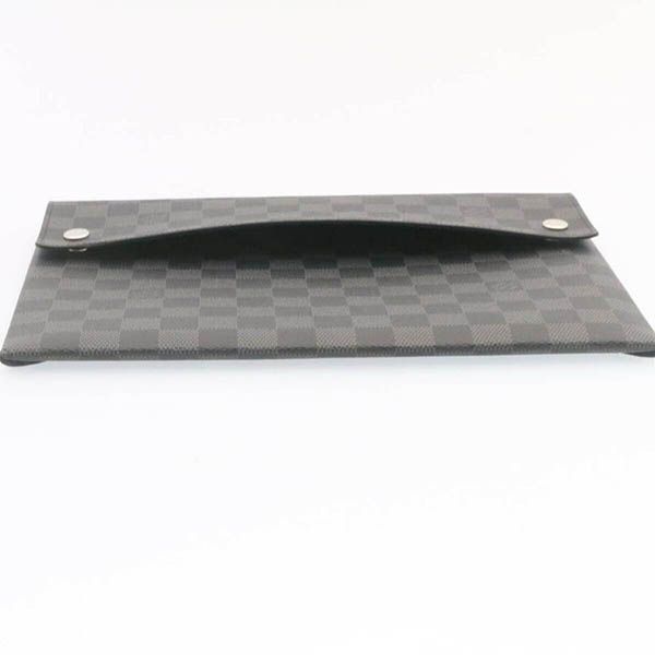 Túi Nam Louis Vuitton LV Alpha Triple Pouch Damier Graphite N60255 Màu Xám - Túi xách - Vua Hàng Hiệu