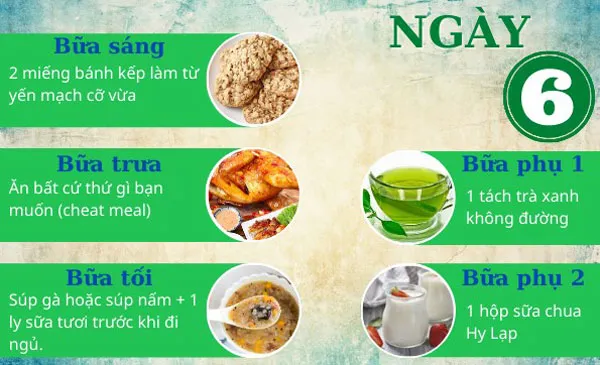 Thực đơn giảm mỡ bụng cho nữ sở hữu vòng eo quyến rũ trong 7 ngày