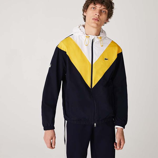Áo Khoác Lacoste Men’s Lightweight Colourblock Hooded Jacket BH1949-00 Size 46 - Thời trang - Vua Hàng Hiệu