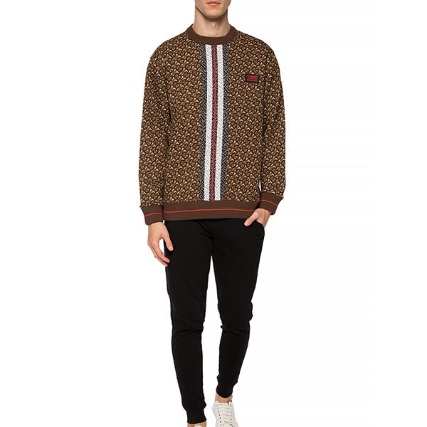 Áo Nỉ Burberry Logo Sweatshirt Màu Nâu Size XS - Thời trang - Vua Hàng Hiệu