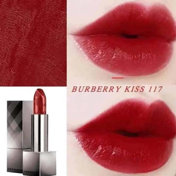 Son Burberry 117 Kisses Classic Red Màu Đỏ - Son Môi - Vua Hàng Hiệu