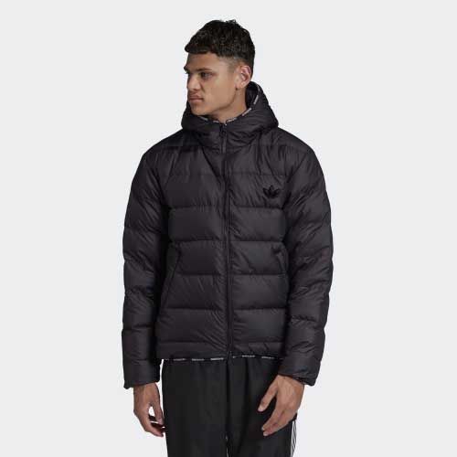 Áo Khoác 2 Mặt Adidas LW Down Zip Through Puffer GE1282 Màu Đen - Thời trang - Vua Hàng Hiệu