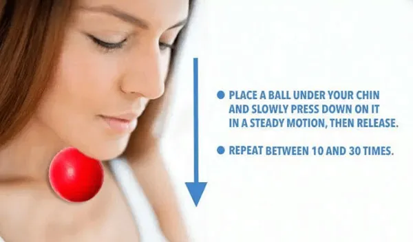 10 bài tập giảm mỡ nọng cằm nhanh chóng trong 1 tháng