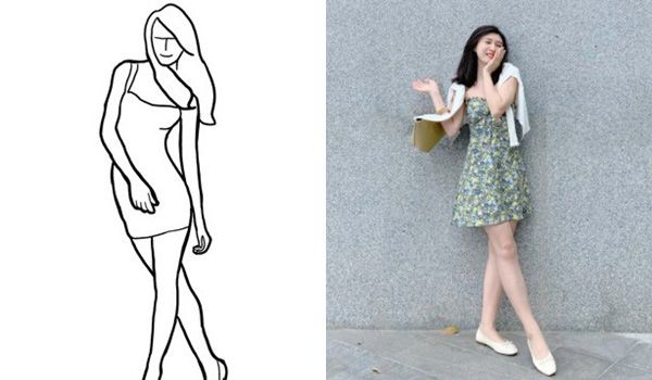  cách tạo dáng với váy ngắn 3