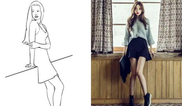  cách tạo dáng với váy ngắn 7