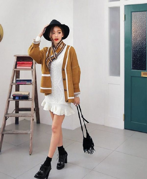 8 cách phối đồ mùa đông cho nữ gầy để có da có thịt và xinh
