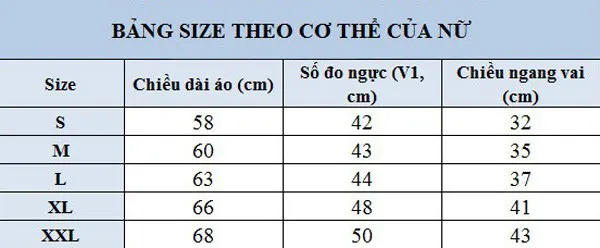 Cách chọn size áo len theo số đo đơn giản và chuẩn xác