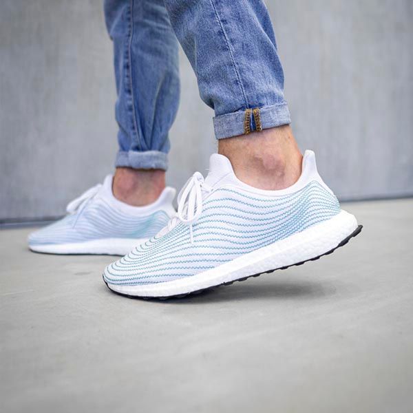 Giày Thể Thao Adidas UltraBoost DNA Parley EH1173 Màu Trắng Xanh - Giày - Vua Hàng Hiệu