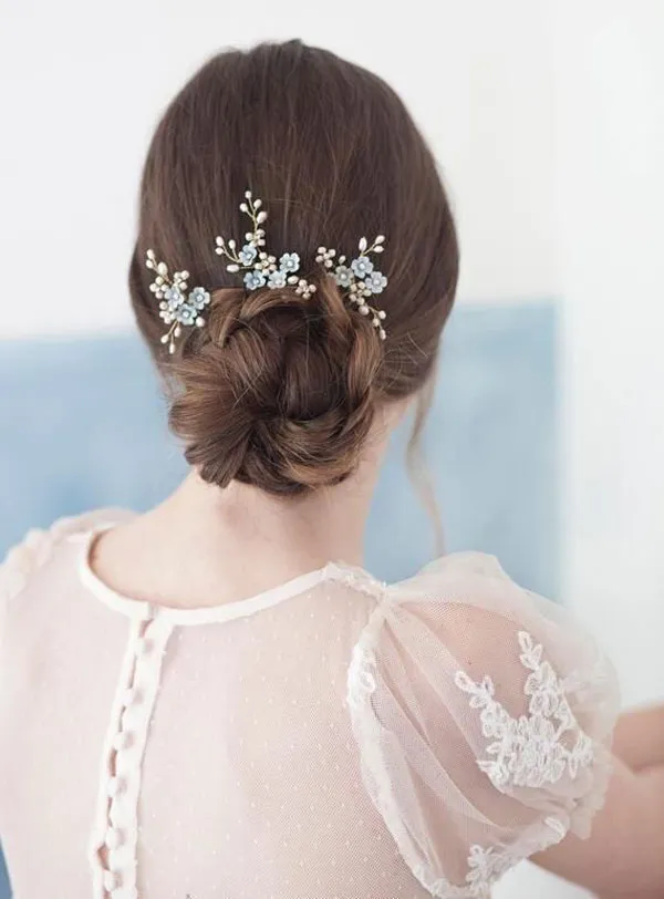 19+ kiểu tóc cho cô dâu mặt tròn thêm xinh đẹp hơn