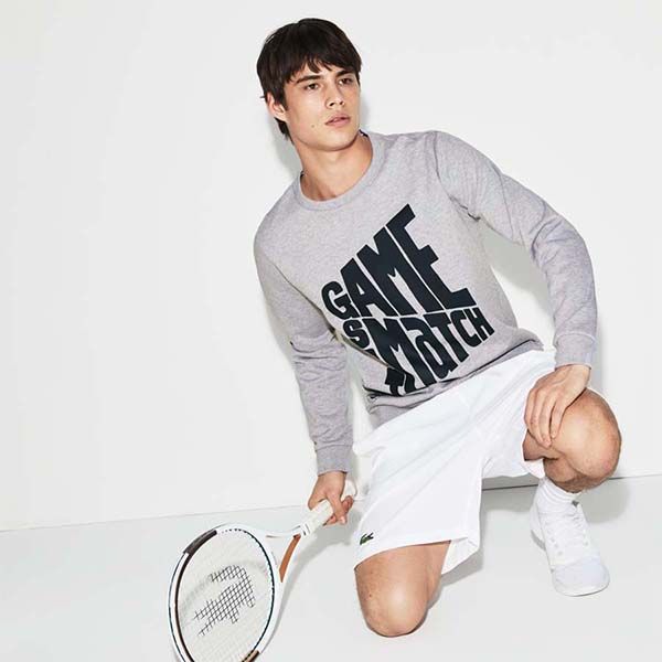 Áo Nỉ Lacoste Men's Sport Roland Garros Edition Sweatshirt SH3346-MNC Size M - Thời trang - Vua Hàng Hiệu