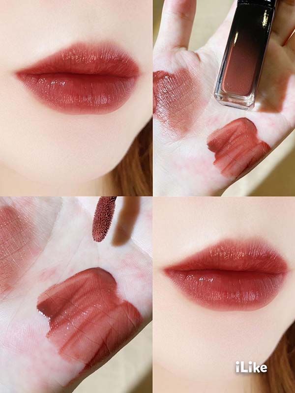 Son Kem Chanel Rouge Allure Laque 75 Fidelite Màu Đỏ Nâu - Son Môi - Vua Hàng Hiệu