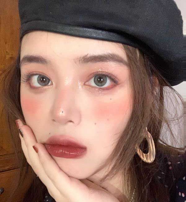 Son Kem Chanel Rouge Allure Laque 75 Fidelite Màu Đỏ Nâu - Son Môi - Vua Hàng Hiệu