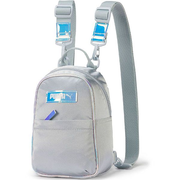 Balo Puma Prime Time Minime Backpack Silve 076984-03 Màu Bạc - Túi xách - Vua Hàng Hiệu