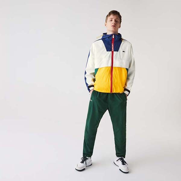 Áo Khoác Lacoste Unisex Lacoste Live Hooded Zippered Colourblock Windbreaker BH11632CQ Size S - Thời trang - Vua Hàng Hiệu