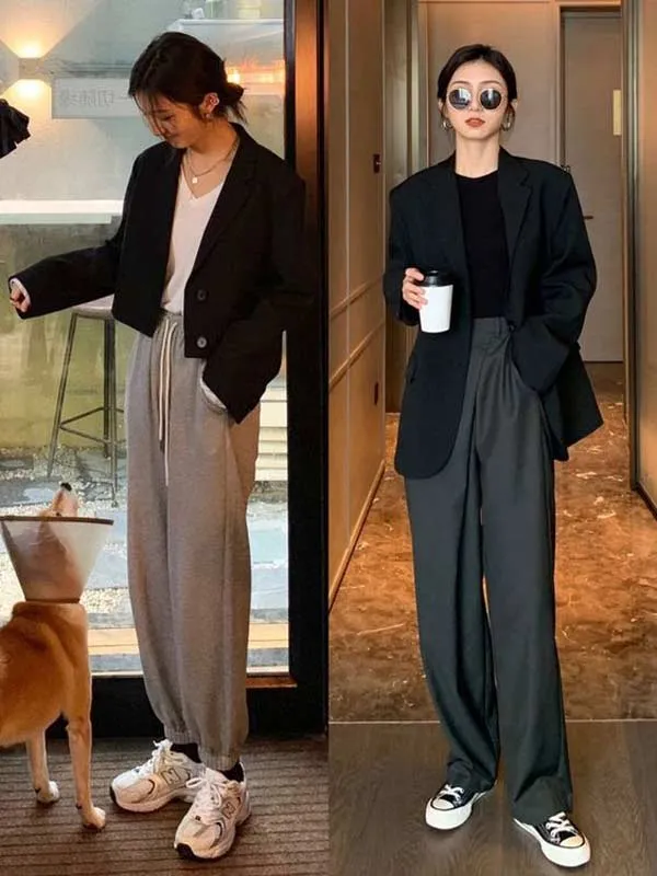 9 cách mix áo Blazer cho người thấp lùn siêu tôn dáng