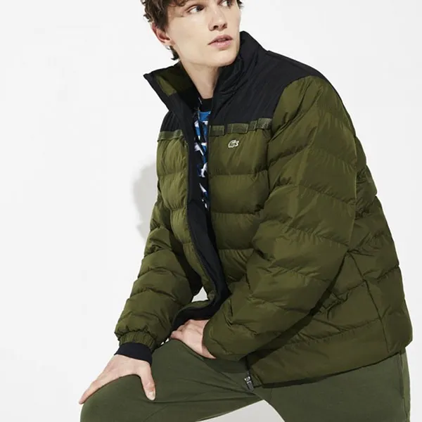 Áo Khoác Lacoste Men's Jacket BH8848 Màu Xanh Rêu Size 52 - Thời trang - Vua Hàng Hiệu