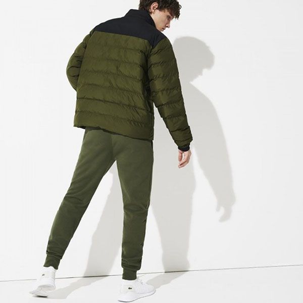 Áo Khoác Lacoste Men's Jacket BH8848 Màu Xanh Rêu Size 52 - Thời trang - Vua Hàng Hiệu