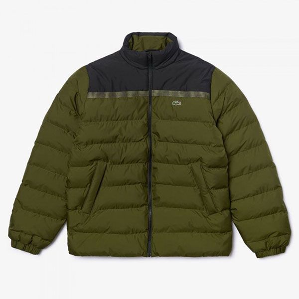 Áo Khoác Lacoste Men's Jacket BH8848 Màu Xanh Rêu Size 52 - Thời trang - Vua Hàng Hiệu