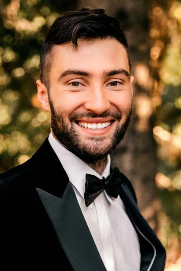 Top 30 kiểu tóc chú rể đẹp trong ngày cưới rất phổ biến năm nay - 3