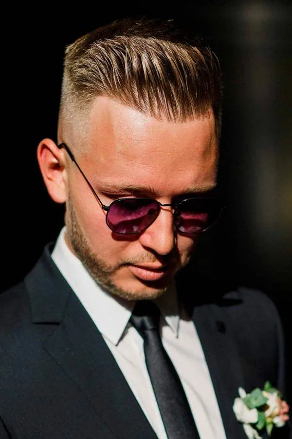 Top 30 kiểu tóc chú rể đẹp trong ngày cưới rất phổ biến năm nay - 8