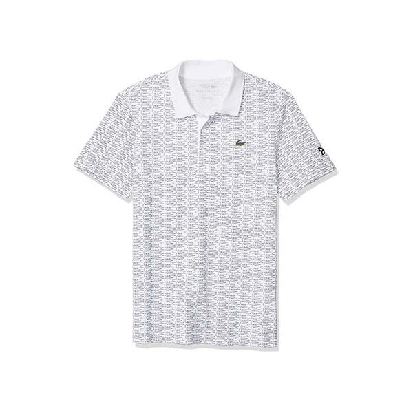 Áo Polo Lacoste Men's Sport Novak Djokovic Allover Croc Super Light Màu Trắng - Thời trang - Vua Hàng Hiệu