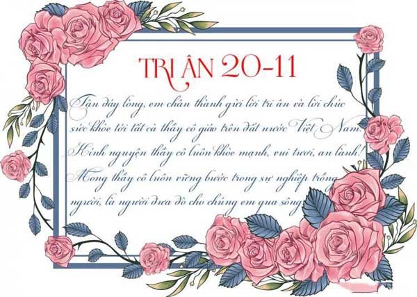 35 lời chúc ý nghĩa Ngày Nhà Giáo Việt Nam 20 tháng 11 - 2