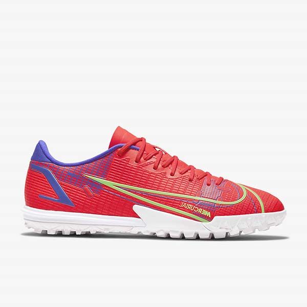 Giày Đá Bóng Nike Mercurial Vapor 14 Academy TF CV0978-600 Màu Đỏ Xanh Blue - Giày - Vua Hàng Hiệu