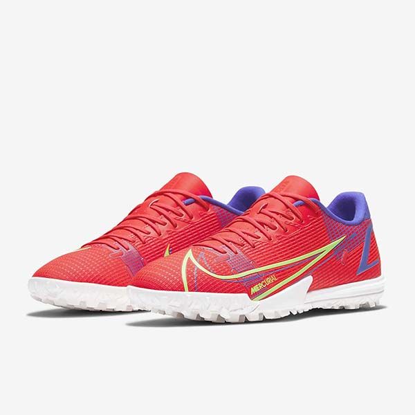 Giày Đá Bóng Nike Mercurial Vapor 14 Academy TF CV0978-600 Màu Đỏ Xanh Blue - Giày - Vua Hàng Hiệu
