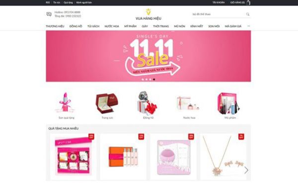 Chào trang quà tặng mới- Cùng Vua Hàng Hiệu tưng bừng đón sale cuối năm - 1