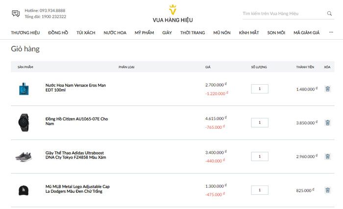 Cách săn sale 12.12 trên Vua Hàng Hiệu rất nhanh chóng
