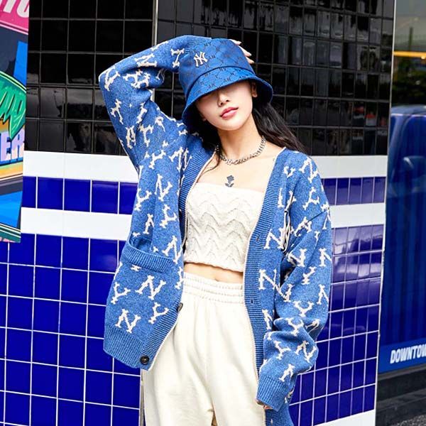 Các mẫu áo cardigan MLB Authentic cá tính trendy năm nay - 3