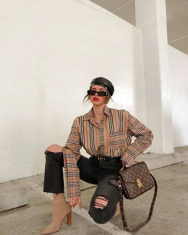 Top 15+ mẫu áo sơ mi Burberry hàng hiệu chinh phục mọi tín đồ thời trang